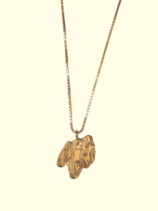 Gogh Necklace - Goldplated Silver