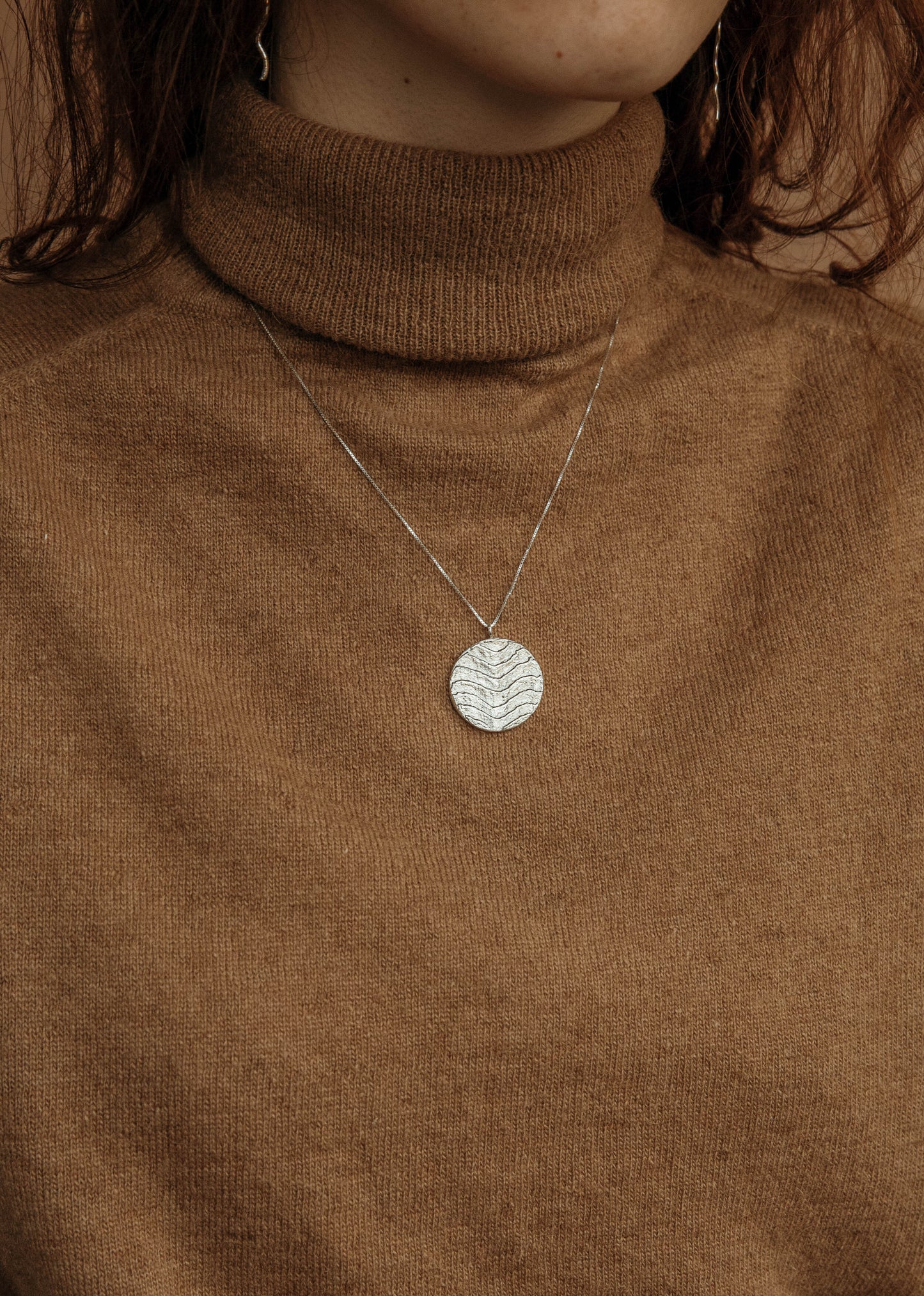 Salad Days Amulet - Large Silver
